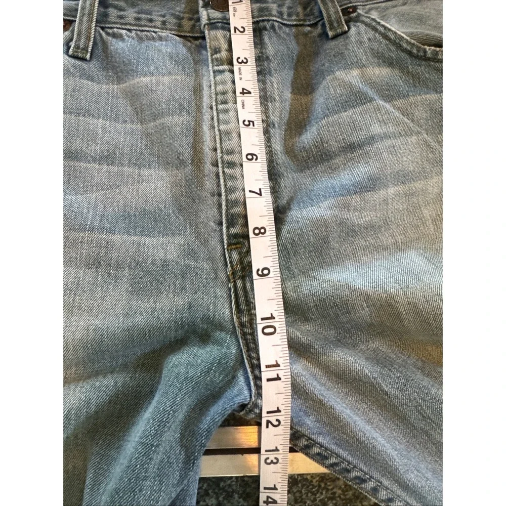 Vintage LEVI'S Men 507 04 Regular Straight‎ Jeans Size W36 34L Unique Fade